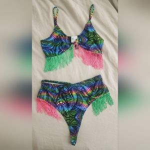 I Heart Raves Disco Deity Fringe Set (large)